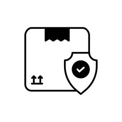 Safety vector Solid icon style illustration. EPS 10 File
