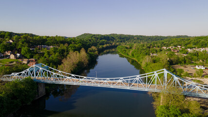 Lil Boston Elizabeth PA, Bridge - Aerial