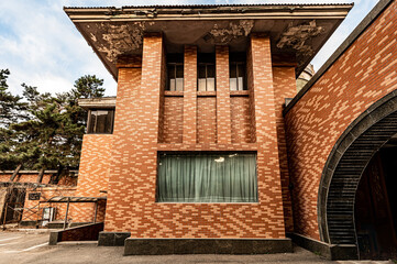 Historic building, the former site of the Puppet Central Bank Club of Manchukuo, Changchun, China