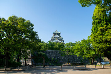 大阪城の夏