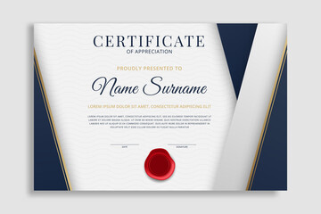 creative certificate of appreciation award template