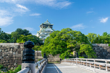 大阪城の夏