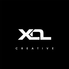 XDL Letter Initial Logo Design Template Vector Illustration