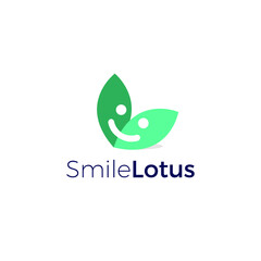 Smile Lotus Logo Simple