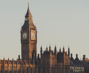 Fototapeta na wymiar London landmark: Big Ben