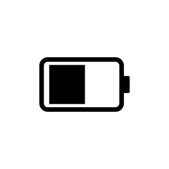 battery icon set vector sign symbol