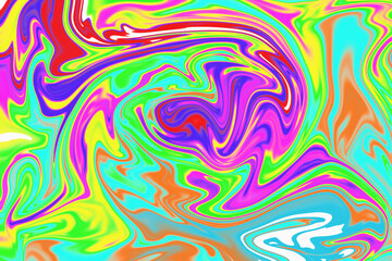 Fototapeta na wymiar Liquid mix color abstract background design wallpaper.