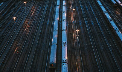 Subway station at New York, USA