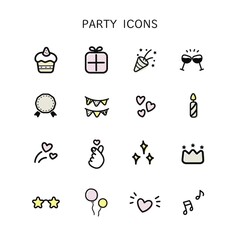 パーティーアイコン