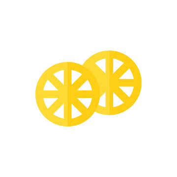 Chips, Duros Flat Icon Logo Illustration Vector Isolated. Mexican Food and Restaurant Icon-Set. Suitable for Web Design, Logo, App, and Upscale Your Business.