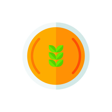 Consomme Soup Flat Icon Logo Illustration Vector Isolated. Mexican Food and Restaurant Icon-Set. Suitable for Web Design, Logo, App, and Upscale Your Business.