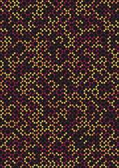 Abstract Geometric Pattern generative computational art illustration