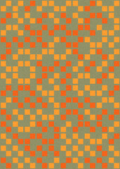 Abstract Geometric Pattern generative computational art illustration