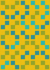 Abstract Geometric Pattern generative computational art illustration