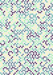 Abstract Geometric Pattern generative computational art illustration