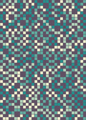 Abstract Geometric Pattern generative computational art illustration