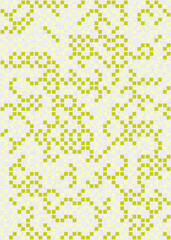 Abstract Geometric Pattern generative computational art illustration