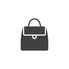 Women's handbag vector icon