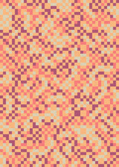 Abstract Geometric Pattern generative computational art illustration