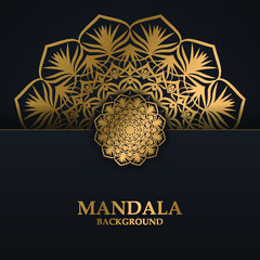 Mandala luxury background design