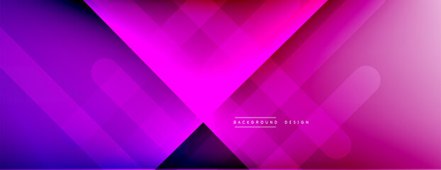 Dynamic lines abstract background. 3D shadow effects and fluid gradients. Modern overlapping forms