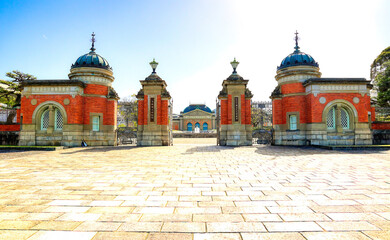 Obraz premium 京都国立博物館の正面入り口