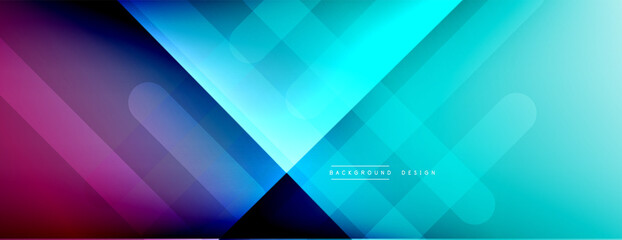 Dynamic lines abstract background. 3D shadow effects and fluid gradients. Modern overlapping forms