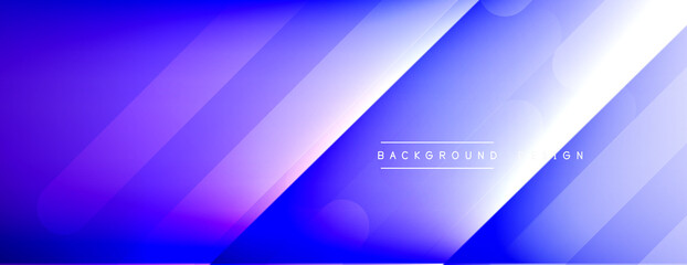 Dynamic lines abstract background. 3D shadow effects and fluid gradients. Modern overlapping forms