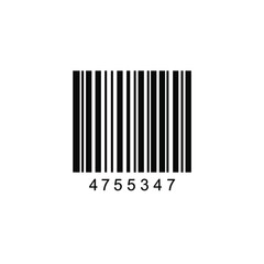 barcode vector image on white background
