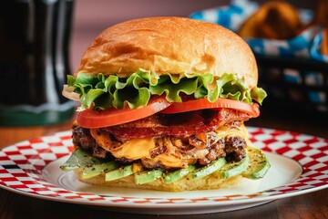 avocado burger
