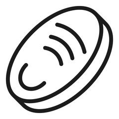 Workout tracker icon. Outline Workout tracker vector icon for web design isolated on white background