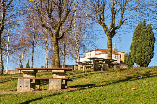 Sondika village, in Vizcaya province, Spain