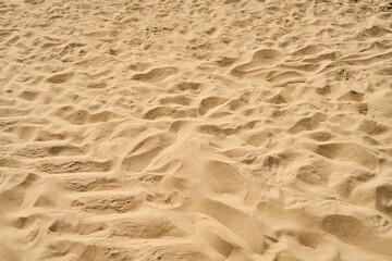 Sand beach texture as a background pattern
