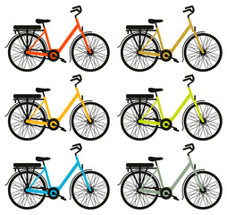 Fototapeta premium VTT e-bike homme planche 5
