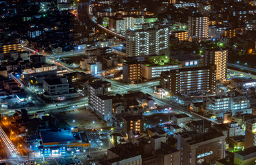 Plakat 浜松市の夜景