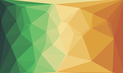 Abstract and bright background with poly pattern