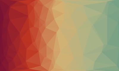 Obraz premium Minimal multicolored polygonal background with graphic design