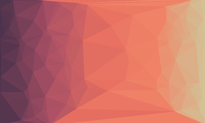 Minimal pastel and multicolored polygonal background
