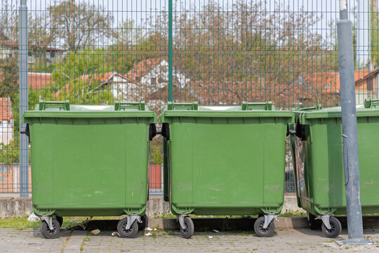 Green Dumpsters