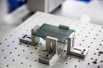 semi-automatic installation of ultrasonic micro-welding and assembly