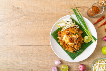 Pad Thai - stir-fried rice noodles