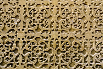 detail of a wall