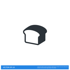 bread Icon Vector illustration simple design element