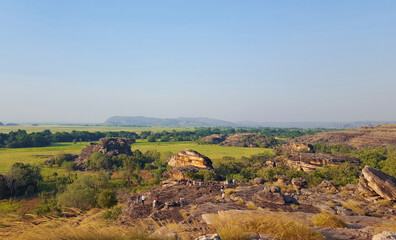 Fototapeta premium Ubirr Rock Outcrop