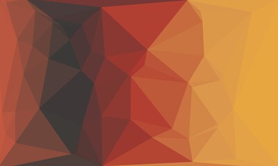 brown prismatic background with polygonal pattern