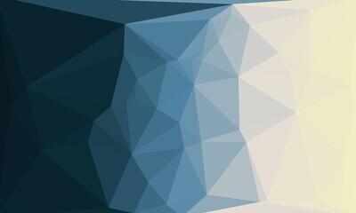 Fototapeta premium minimalistic blue polygonal background