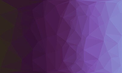 Creative dark purple gradient background with polygonal pattern