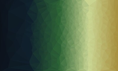 Obraz premium Abstract background with green polygonal pattern
