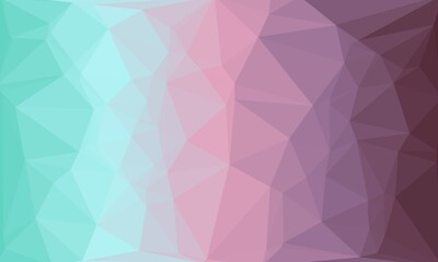 Obraz premium Creative prismatic background with blue and purple pattern