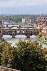 Obraz premium La città di Firenze e le sue arti